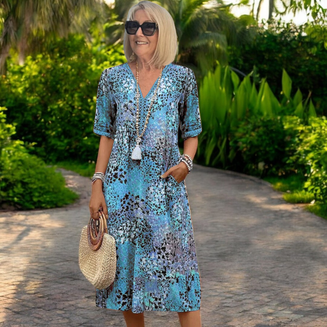 ANA™ | VESTIDO FLUIDO Y FAVORECEDOR